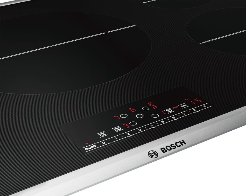 Series 6 Induction Cooktop 36'' Black, surface mount with frame NIT8666SUC NIT8666SUC-2