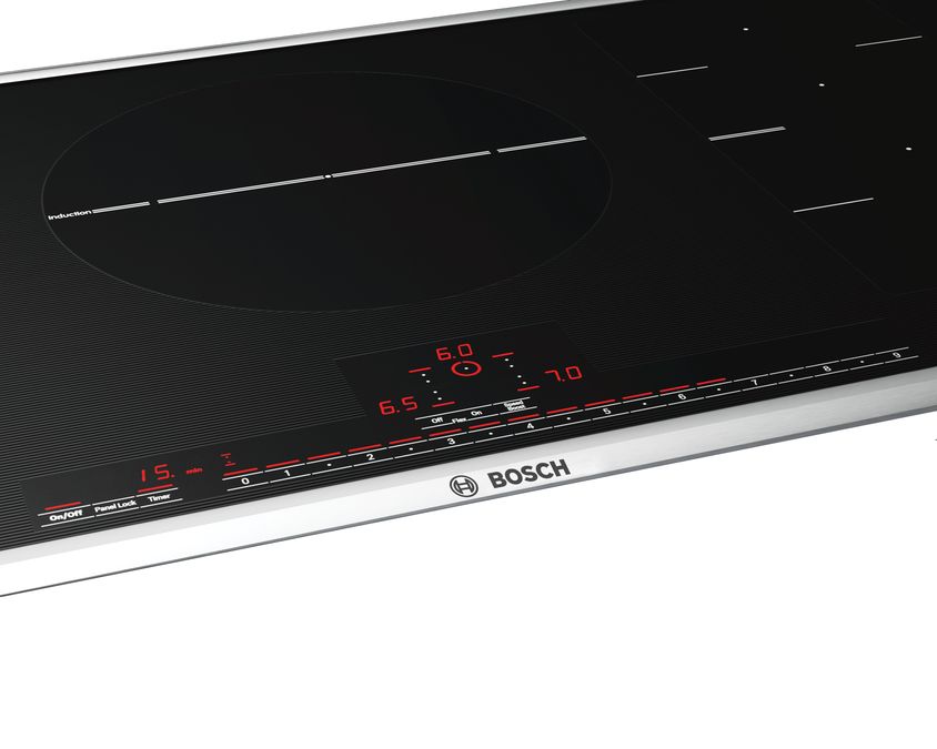 Series 8 Induction Cooktop Black, surface mount with frame NITP666SUC NITP666SUC-2