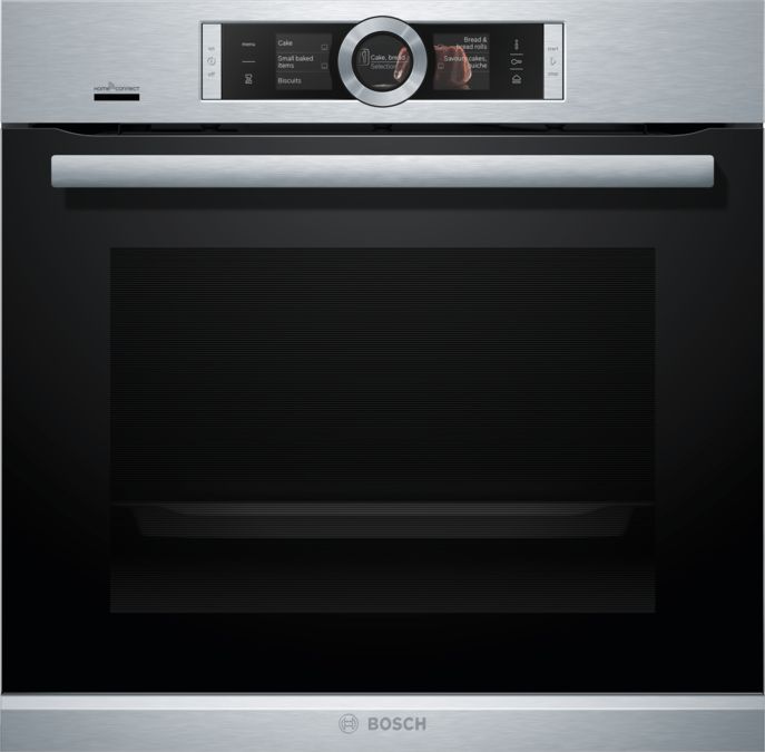 Series 8 Built-in oven with added steam function 60 x 60 cm Stainless steel HRG6769S6B HRG6769S6B-1