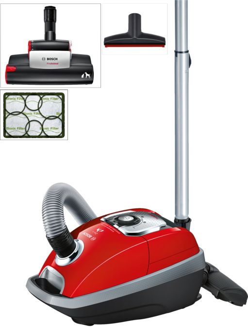Serie | 8 Bagged vacuum cleaner ProAnimal Rød BGL8PET1 BGL8PET1-1