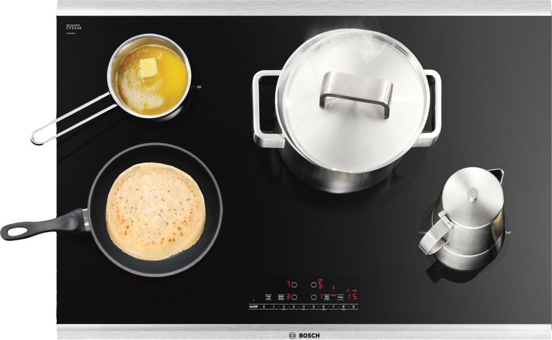 Series 6 Induction Cooktop Black, surface mount with frame NIT8066SUC NIT8066SUC-5