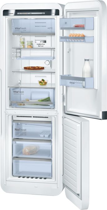 Serie | 8 NoFrost, Bottom freezer White Premium casing KCN40AW30 KCN40AW30-2