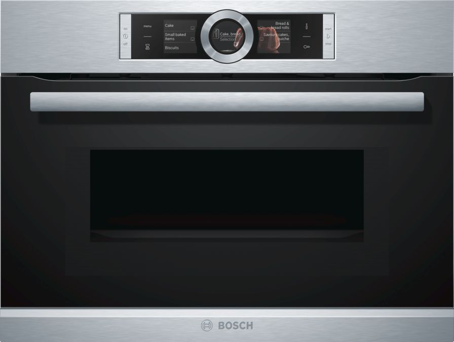 Serie | 8 Compacte oven met magnetron 60 cm RVS CMG676BS2 CMG676BS2-1