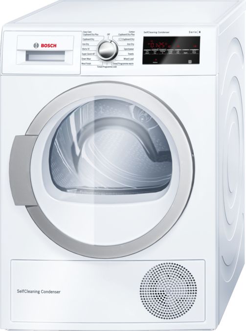 Serie | 6 Condenser tumble dryer with heat pump WTW85490GB WTW85490GB-1