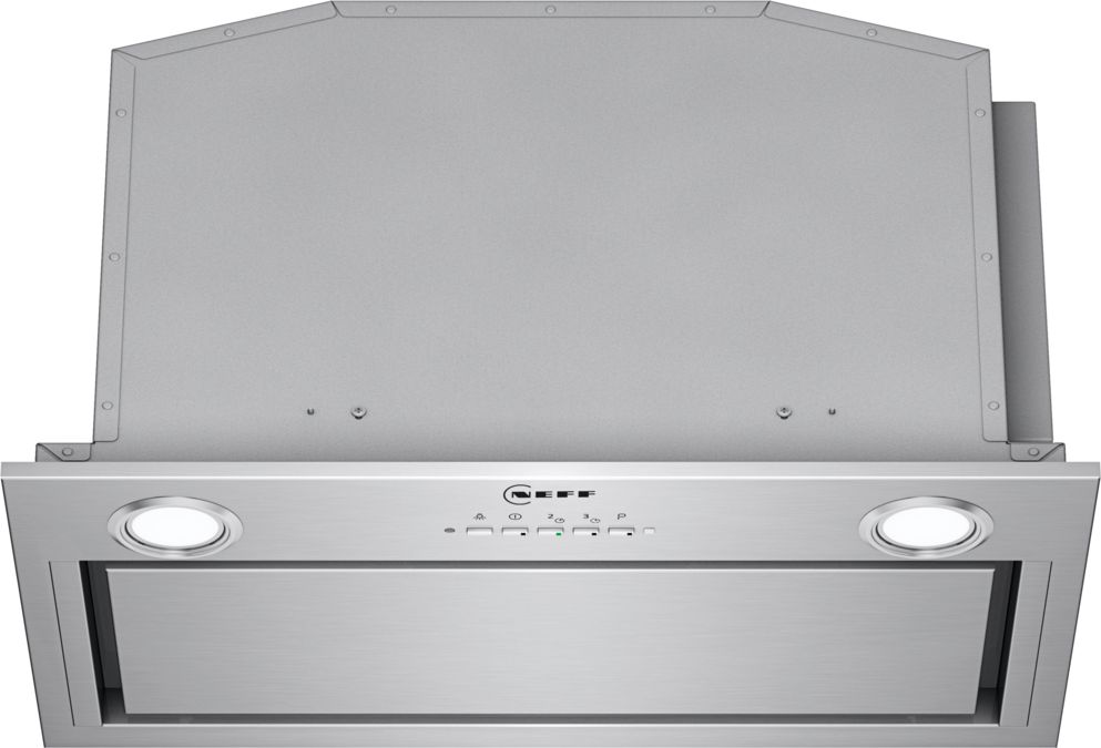 N 70 Inbyggnadsfläkt för skåp eller kåpa 52 cm Rostfritt stål D55ML66N1 D55ML66N1-1