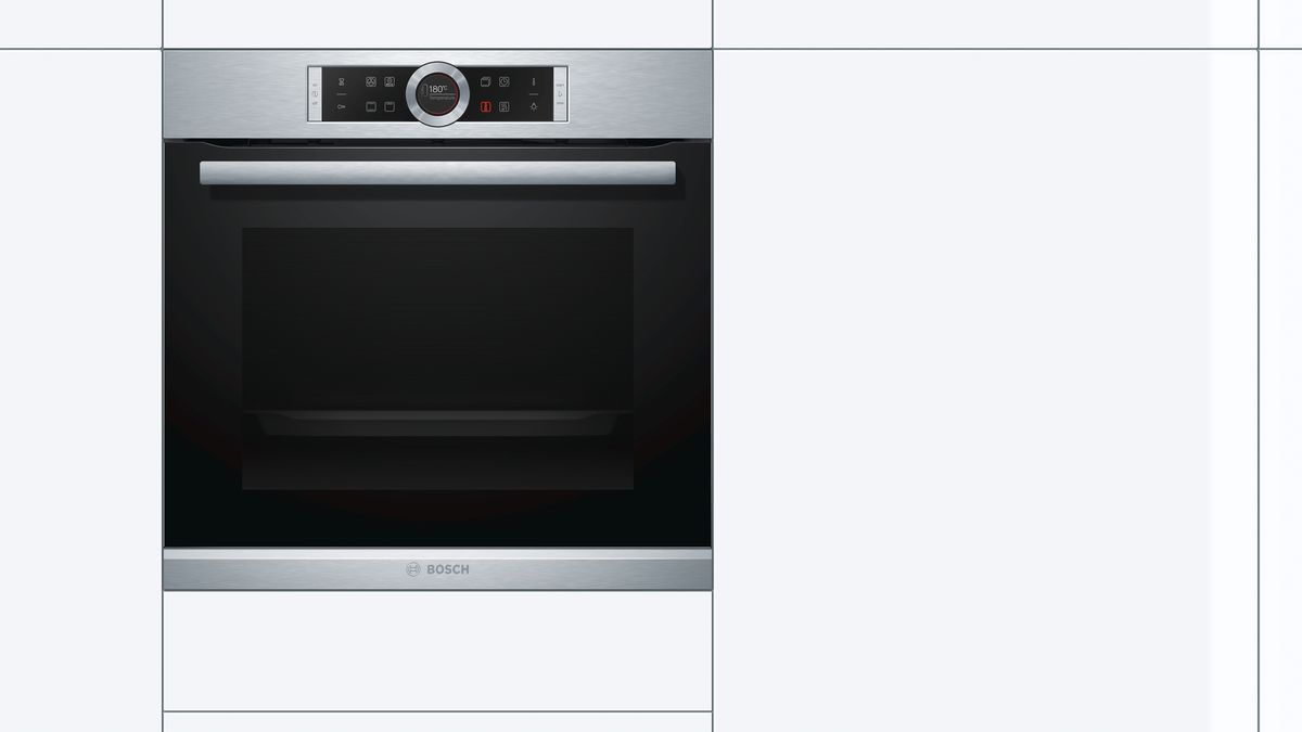 Series 8 Built-in oven 60 x 60 cm Stainless steel HBG634BS1B HBG634BS1B-2