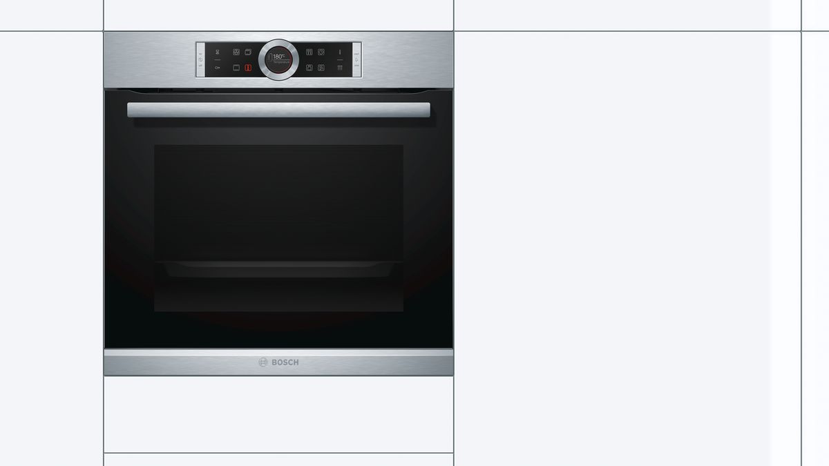 Series 8 Built-in oven 60 x 60 cm Stainless steel HBG675BS1B HBG675BS1B-2