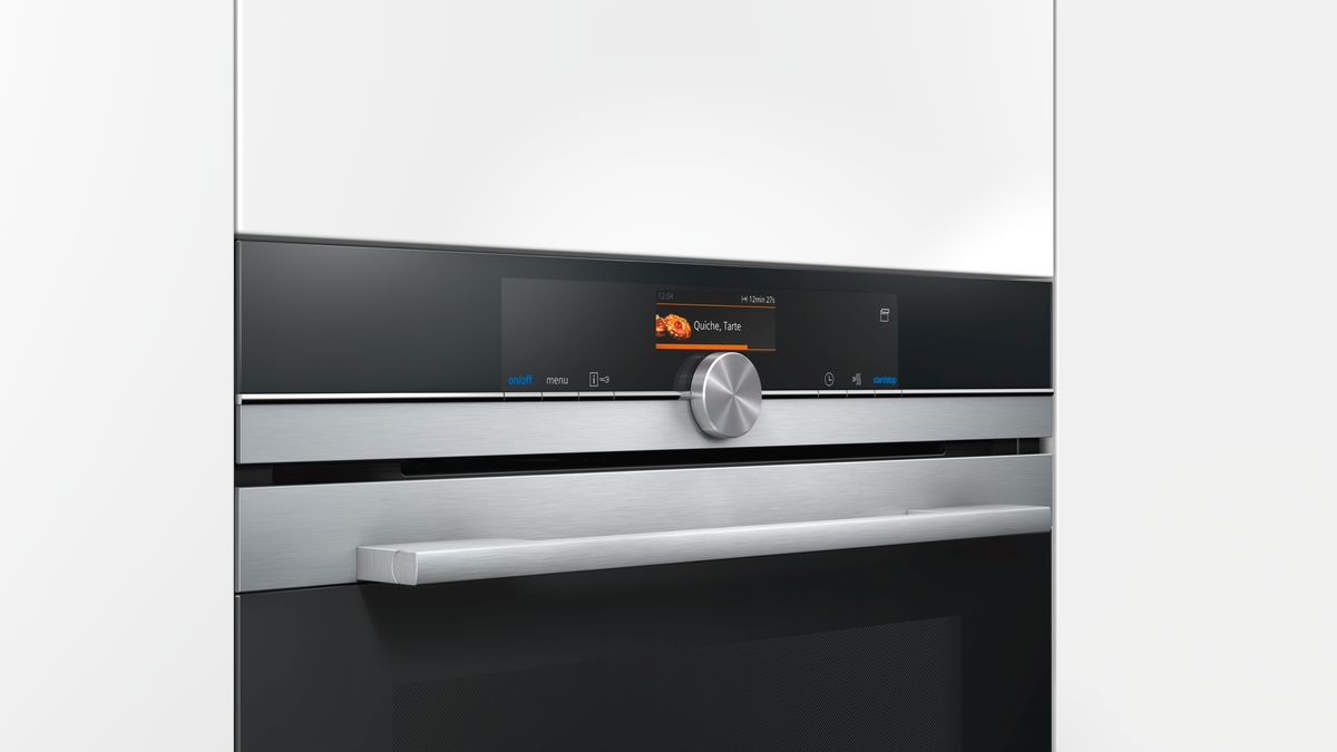 iQ700 Kompakt ångugn 60 x 45 cm Rostfritt stål CS656GBS2 CS656GBS2-4