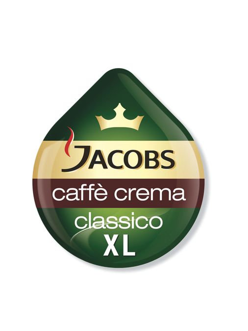 Tassimo Koffie T-Discs: Jacobs Cafe Creme Classico XL 00467143 00467143-5