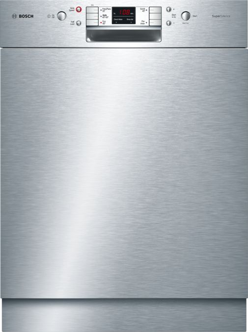 Serie | 6 Built-under dishwasher 60 cm Stainless steel SMU50M05AU SMU50M05AU-1