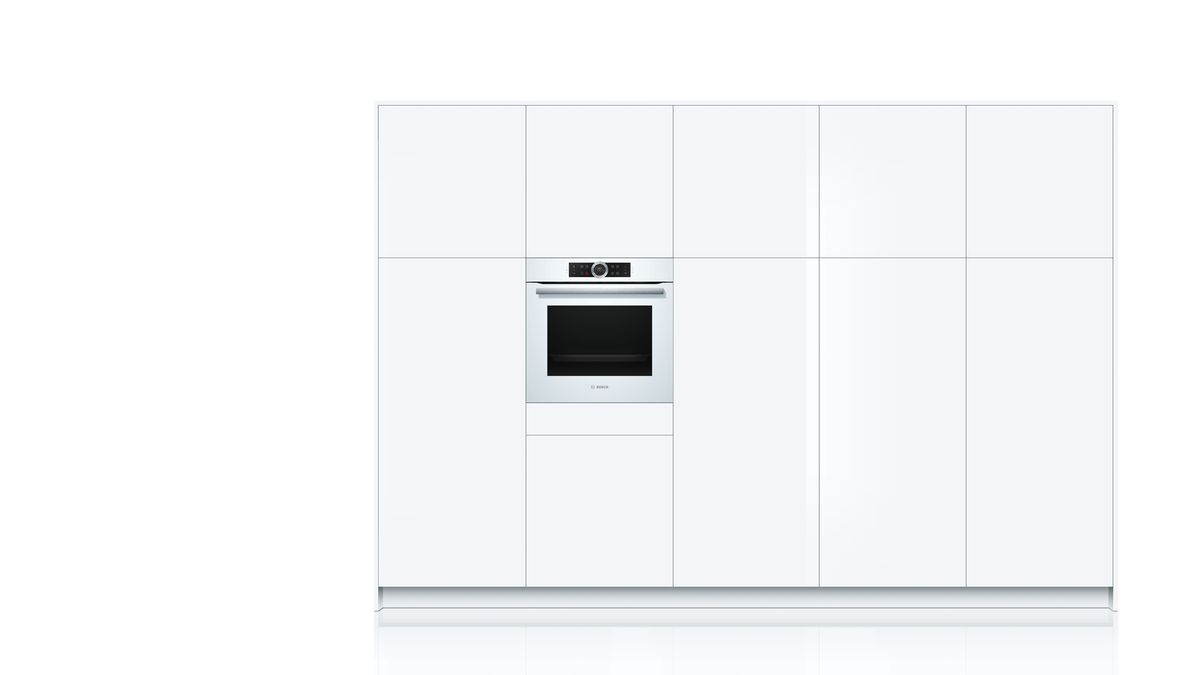 Series 8 Built-in oven 60 x 60 cm White HBG675BW1 HBG675BW1-5