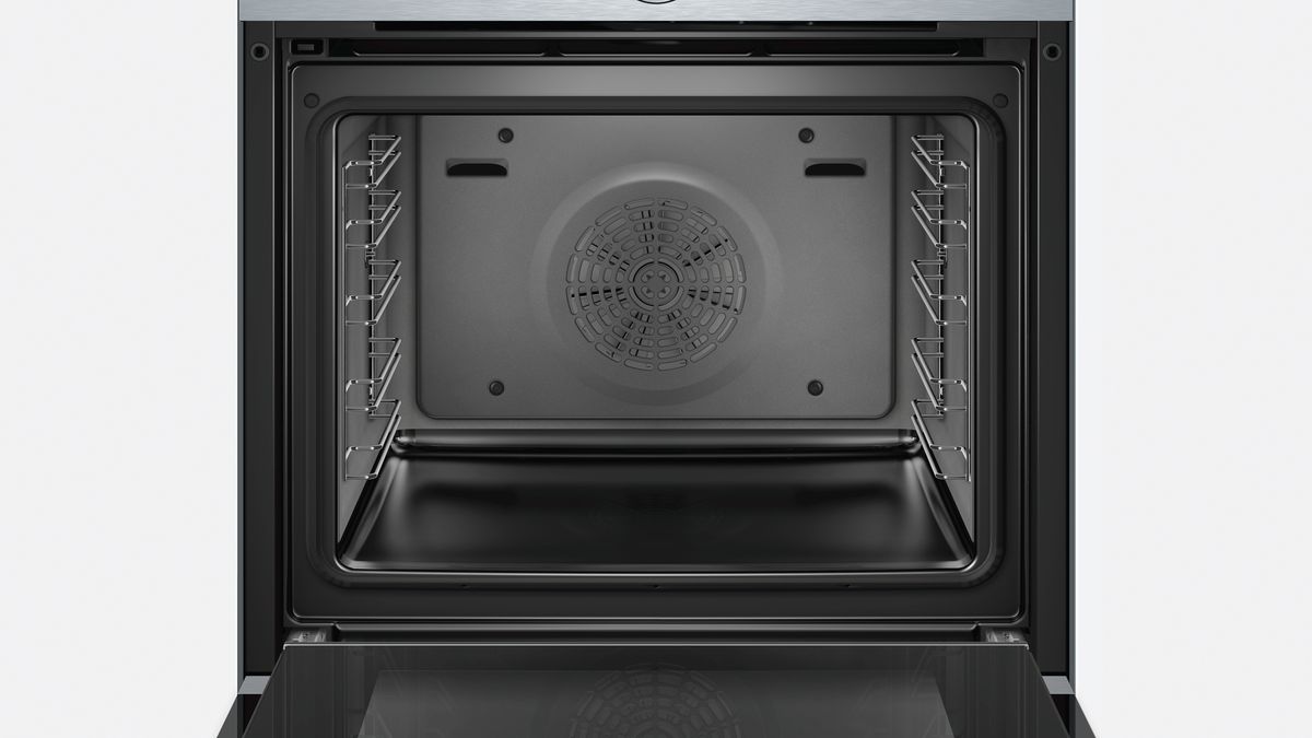 Bosch 71 Litres Built In Electric Oven Color Black HBG655BS1M