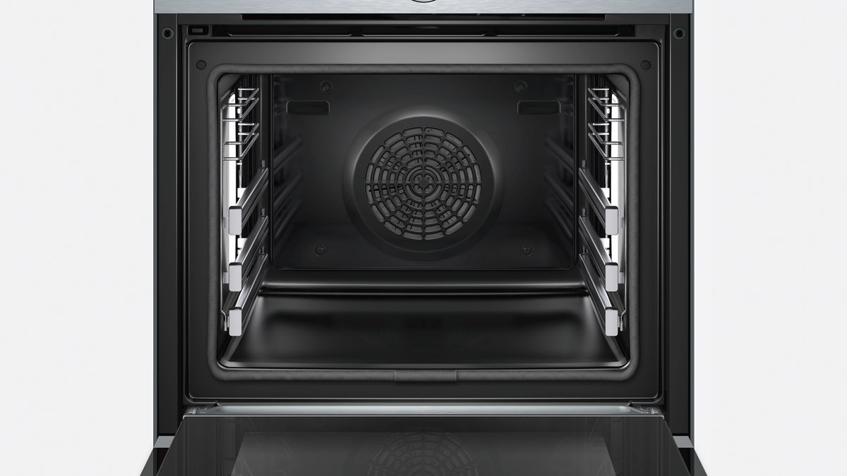 Series 8 Built-in oven with added steam function 60 x 60 cm Stainless steel HRG6769S6 HRG6769S6-5