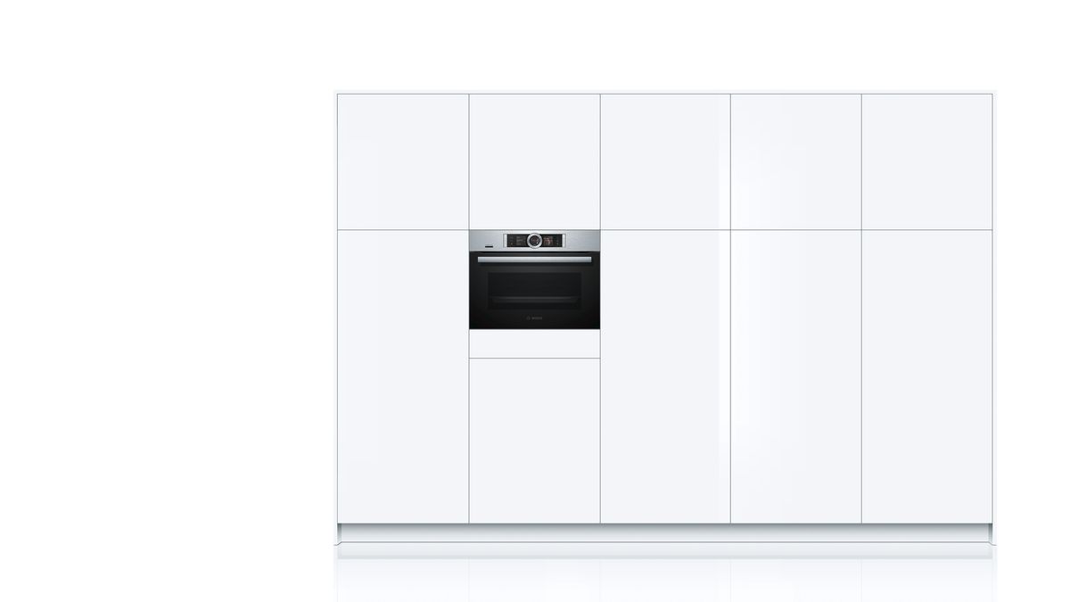Series 8 Built-in compact oven with steam function 60 x 45 cm Stainless steel CSG656BS7B CSG656BS7B-6