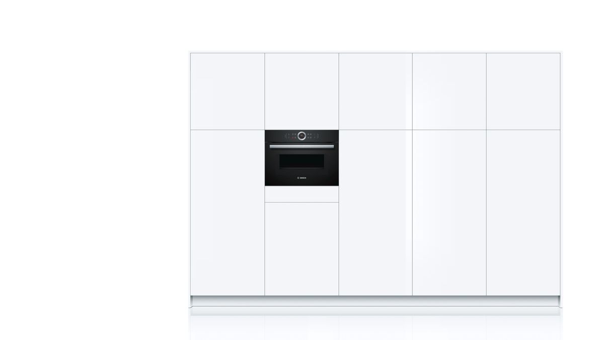 Serie 8 Compacte oven met microgolffunctie 60 x 45 cm Zwart CMG633BB1 CMG633BB1-4