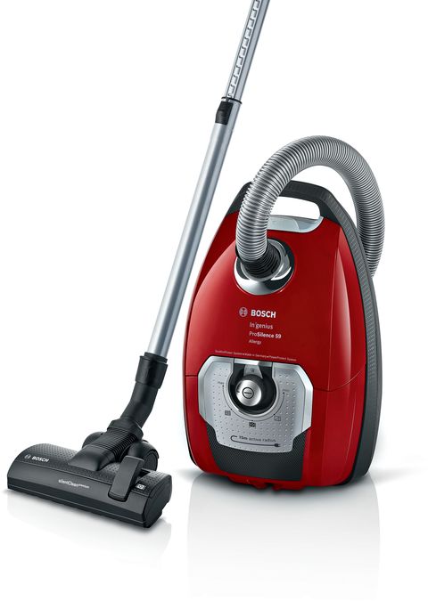 Bosch Bagged Vacuum Cleaner 650W Color Red BGL8SI59GB 