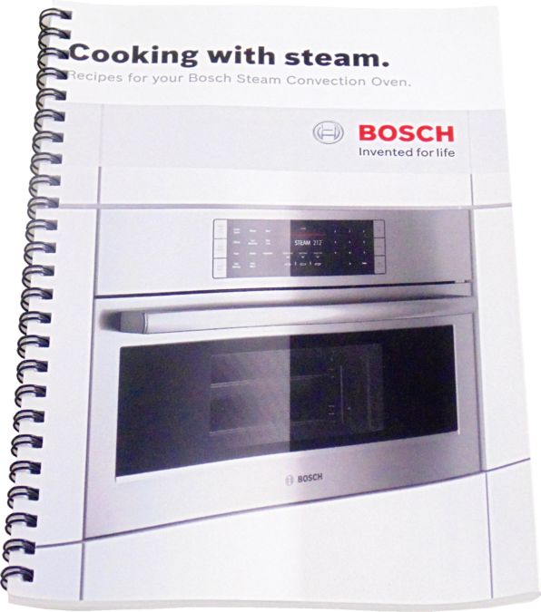Bosch Steam Oven Cookbook (For Steam Ovens) 18004314 18004314-1