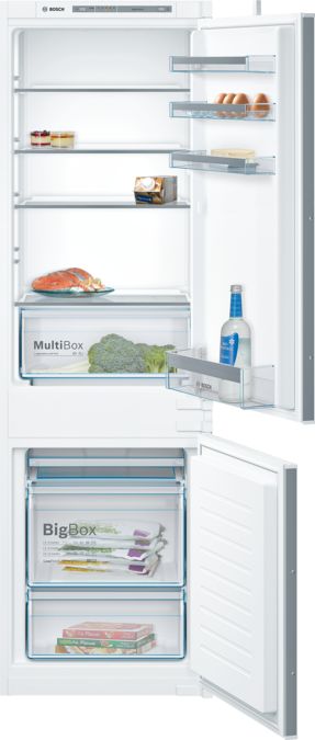 Serie | 4 Built-in fridge-freezer with freezer at bottom 177.2 x 54.1 cm sliding hinge KIV86VS30G KIV86VS30G-1