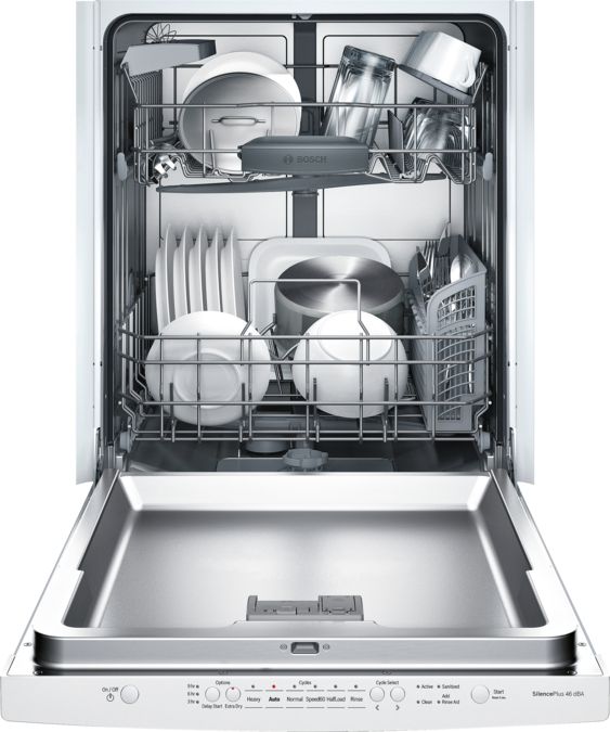 Ascenta® Lave-vaisselle sous plan 24'' Blanc SHS5AV52UC SHS5AV52UC-3