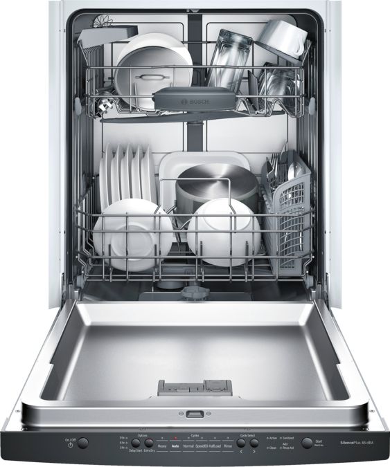Ascenta® Lave-vaisselle sous plan 24'' Noir SHS5AV56UC SHS5AV56UC-2