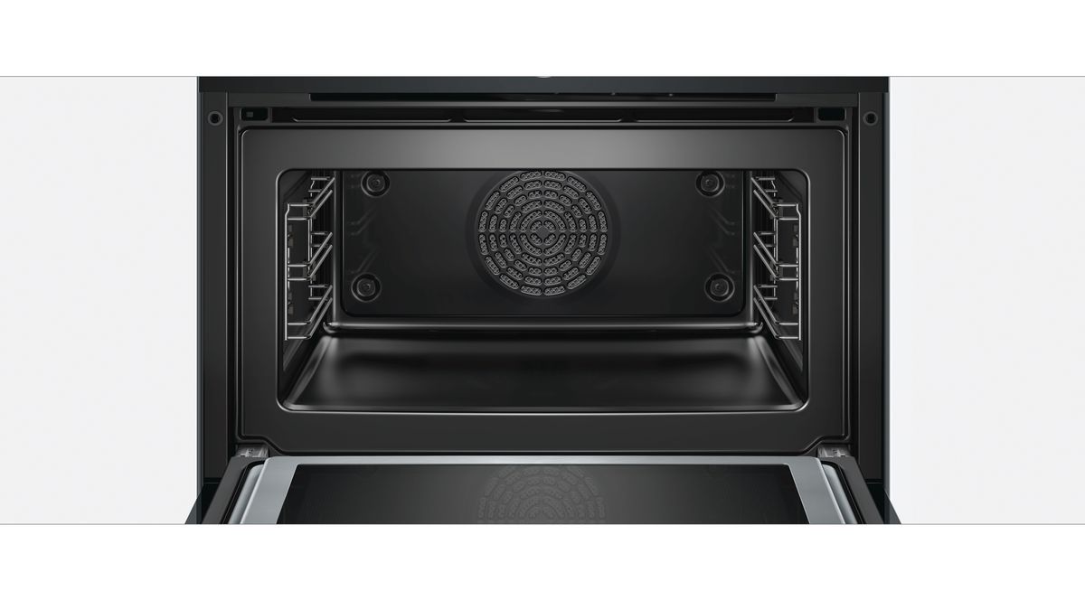 Series 8 Built-in compact oven with microwave function 60 x 45 cm Black CMG633BB1B CMG633BB1B-3