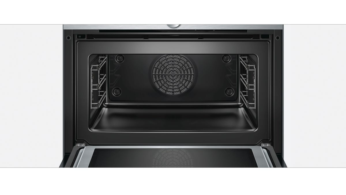 Series 8 Built-in compact oven with microwave function 60 x 45 cm Stainless steel CMG633BS1B CMG633BS1B-6
