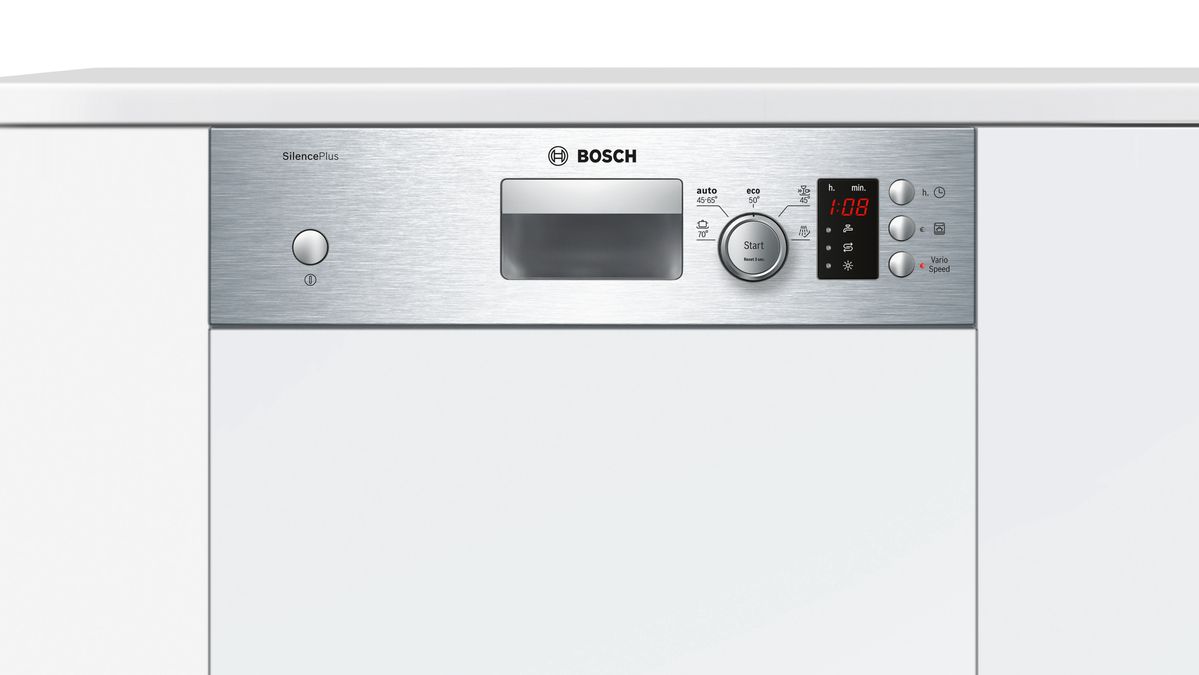 Série 4 Lave-vaisselle intégrable avec bandeau 45 cm Metallic SPI50E95EU SPI50E95EU-3