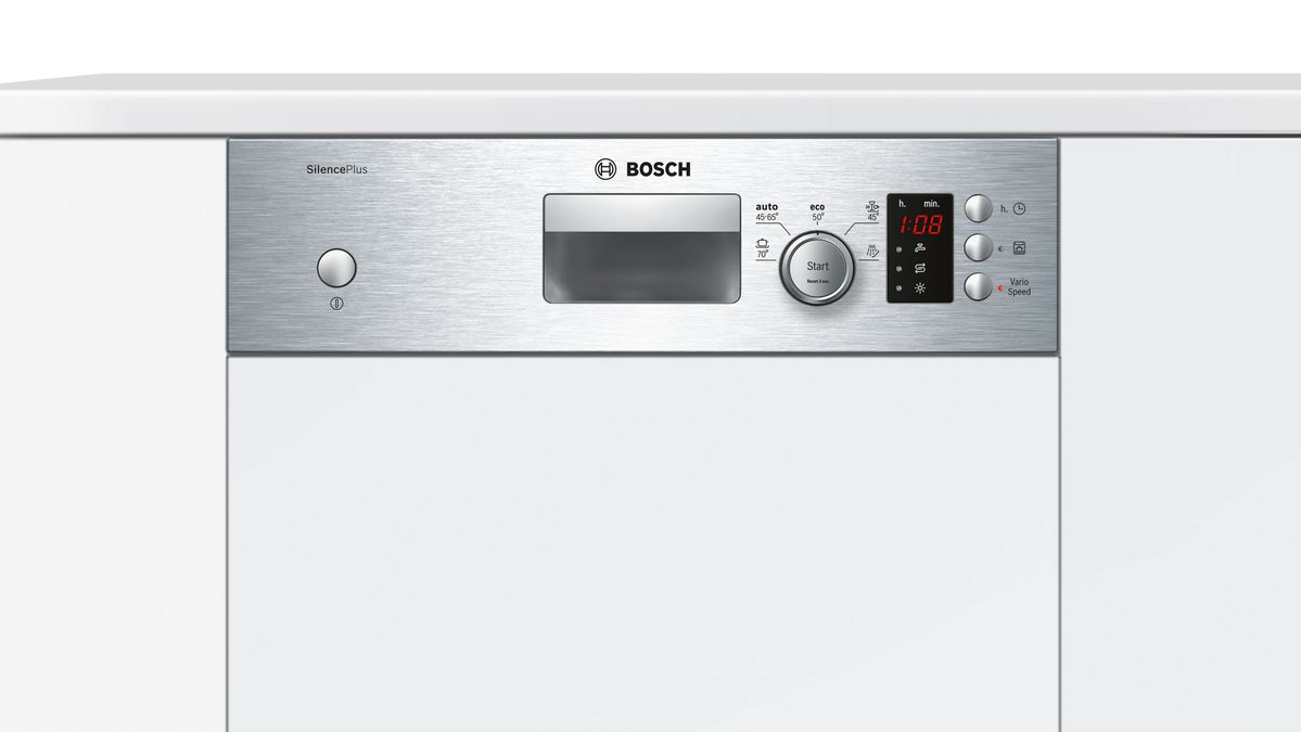 Serie | 4 Semi-integrated dishwasher 45 cm Stainless steel SPI50E95EU SPI50E95EU-3