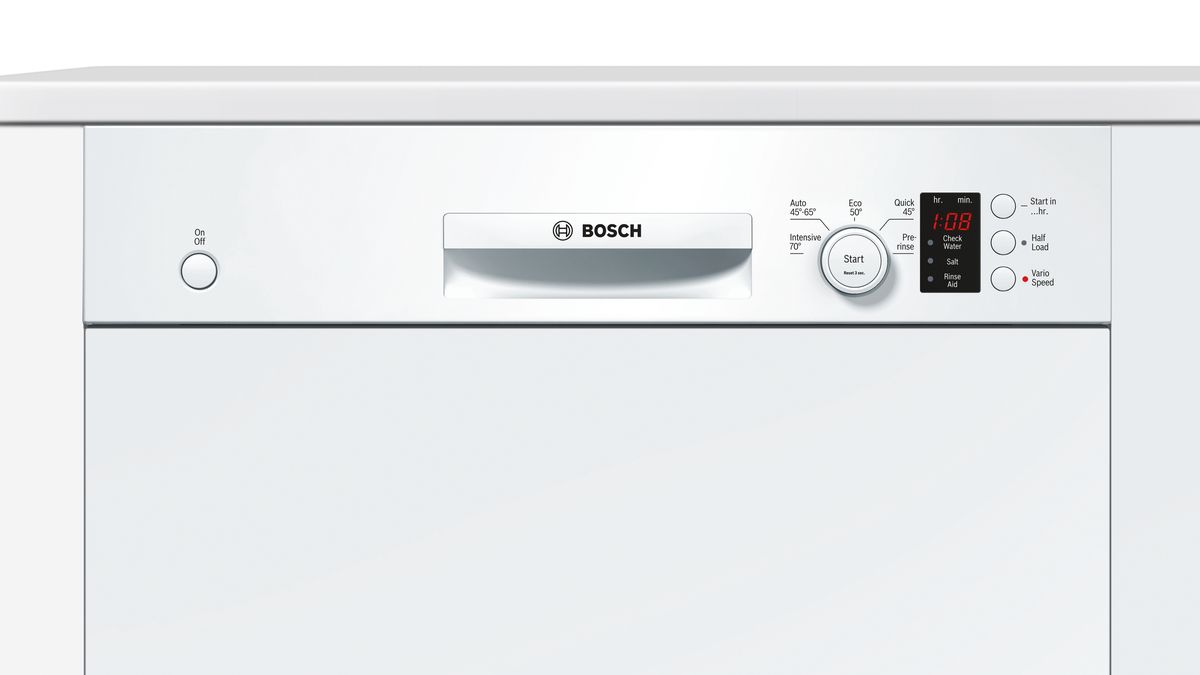 Serie | 4 Semi-integrated dishwasher 60 cm White SMI50C12GB SMI50C12GB-3