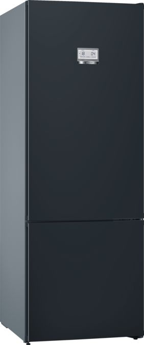 Serie 6 Alttan Donduruculu Buzdolabı 193 x 70 cm Siyah KGN56AB30N KGN56AB30N-1