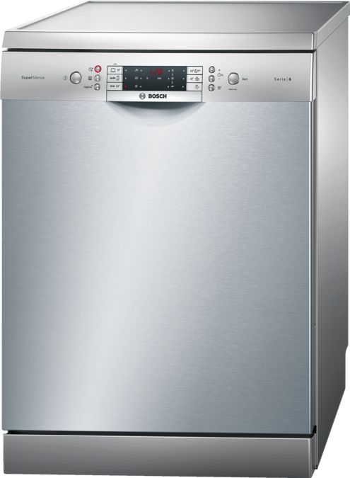 Serie | 6 Free-standing dishwasher 60 cm Stainless steel SMS69P28EU SMS69P28EU-1