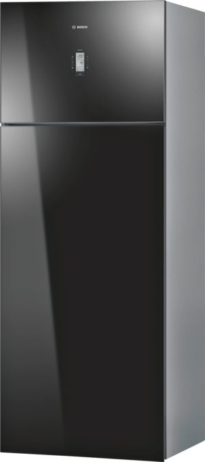 Series 6 Free-standing fridge-freezer with freezer at top 186 x 70 cm Black KDN56SB30N KDN56SB30N-1