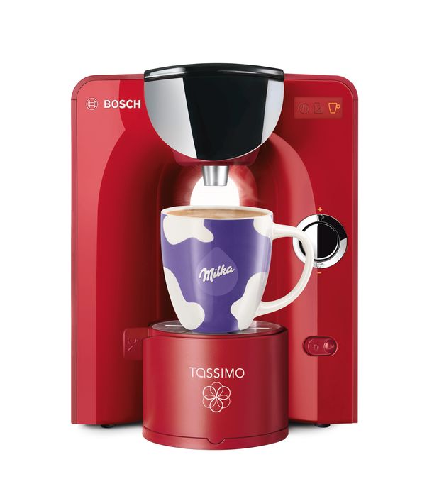 TASSIMO Machine à café multi-boissons tout automatique - T55 Brilliant Red TAS5546CH TAS5546CH-3