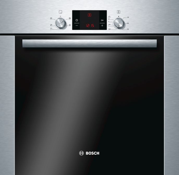 Series 6 Built-in oven 60 x 60 cm Stainless steel HBA13B250K HBA13B250K-1