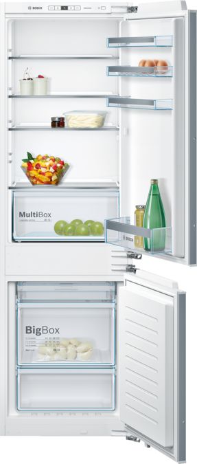 Serie | 4 Beépíthető, alulfagyasztós hűtő-fagyasztó kombináció 177.2 x 54.1 cm KIN86VF30 KIN86VF30-1