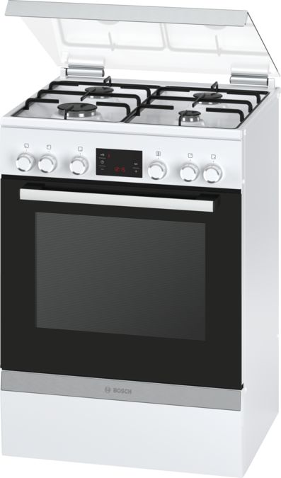 Serie | 4 Cucina a gas e elettrico a libero posizionamento bianco HGD745220 HGD745220-1