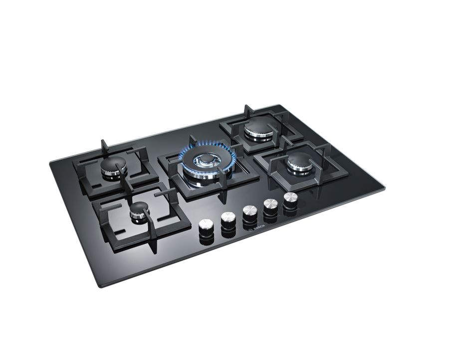 Serie | 6 Table de cuisson à gaz - Verre à haute résistance - Noir, 70 cm PPQ716B21E PPQ716B21E-3