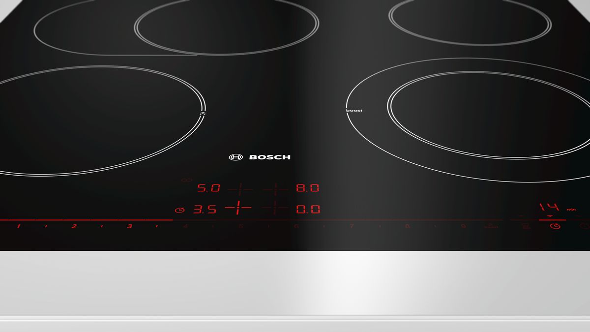 Série 8 Table de cuisson électrique 60 cm Noir, à fleur de plan PKN601DP1C PKN601DP1C-4