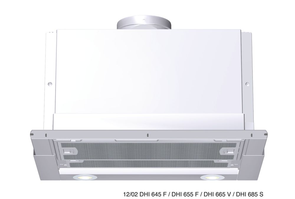 Serie | 8 Flachschirmhaube 60 cm DHI665V DHI665V-1
