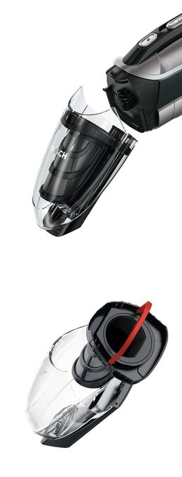 Rechargeable vacuum cleaner Readyy'y 16.8V svart BBH21633 BBH21633-11
