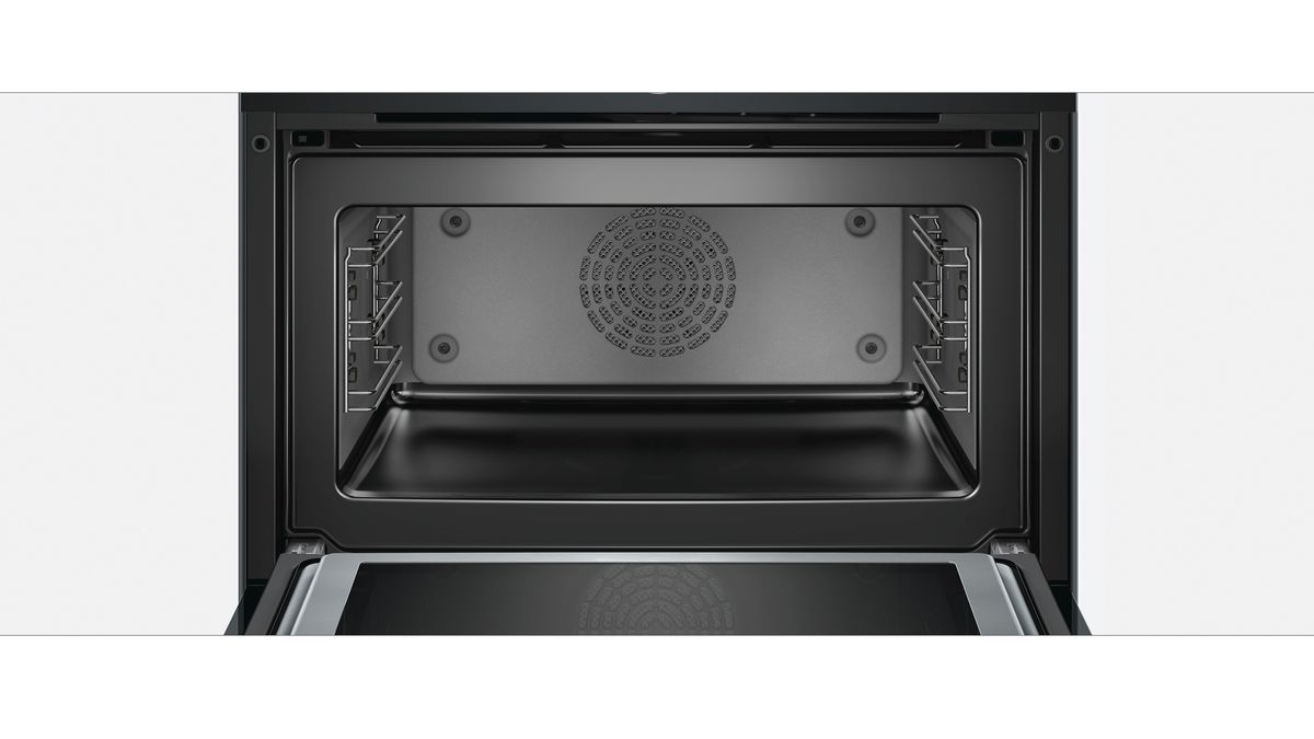 Series 8 Built-in compact oven with microwave function 60 x 45 cm Black CMG656BB6B CMG656BB6B-6