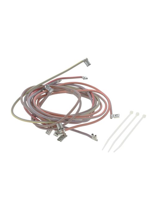 Cable harness set These wires may only be connected between the mains block and the electronic controls or energy regulators. Main connection wires IH5 for 00646845 00646845-1