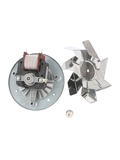 Blower motor hot air oven fan with rod and nut 00601379 00601379-2