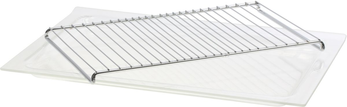 Glass baking tray Glass tray 443 x 300 mm with wire rack 443 x 331 mm 00790060 00790060-2