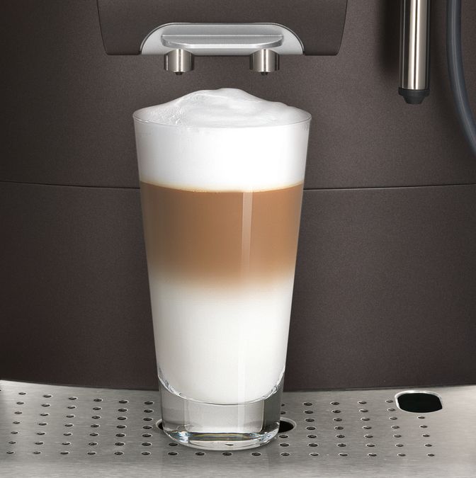 VeroCafe Latte Kaffeevollautomat Dunkelbraun 