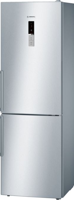 Serie | 6 Szabadonálló, alulfagyasztós hűtő-fagyasztó kombináció 187 x 60 cm Nemesacél (ujjlenyomat mentes borítás) KGN36HI32 KGN36HI32-2