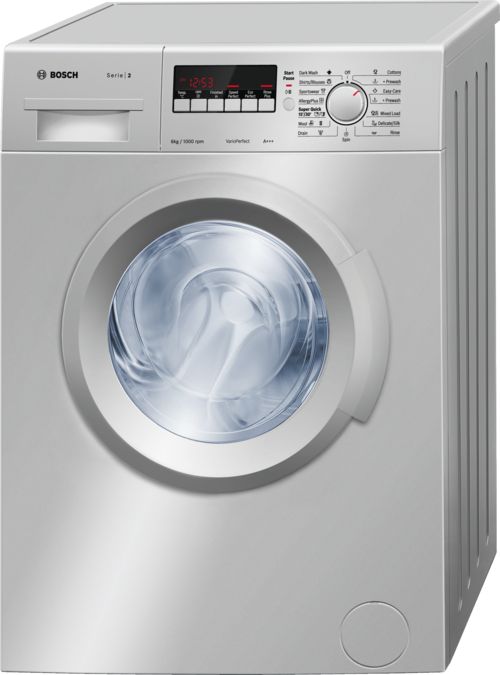Serie | 2 Frontloader Washing Machine 6 kg silver inox, 1000 rpm WAB20268ZA WAB20268ZA-1