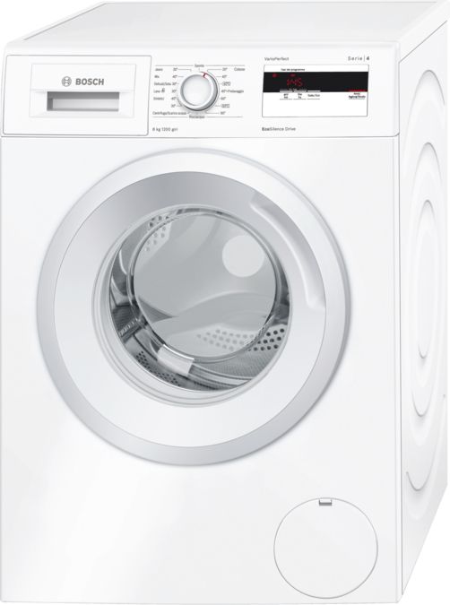Series 4 washing machine, frontloader fullsize 8 kg 1200 rpm WAN24068IT WAN24068IT-1