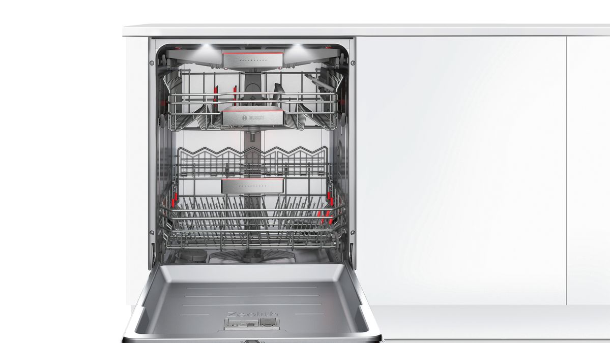 Série 8 Lave-vaisselle intégrable avec bandeau 60 cm Metallic SMI88TS46E SMI88TS46E-3