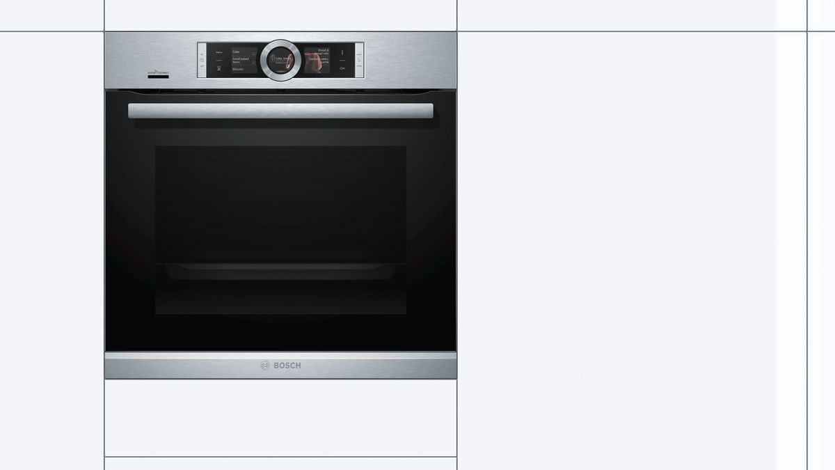 Series 8 Built-in oven 60 x 60 cm Stainless steel HBG676ES6 HBG676ES6-2